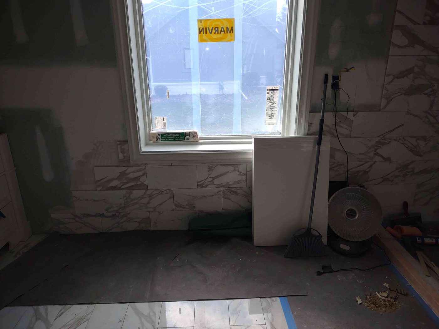 Marble bath — Peppers Structural project
