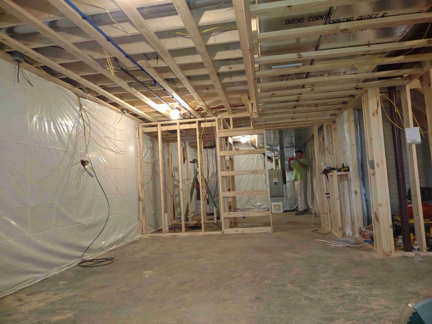 Framing — Peppers Structural project
