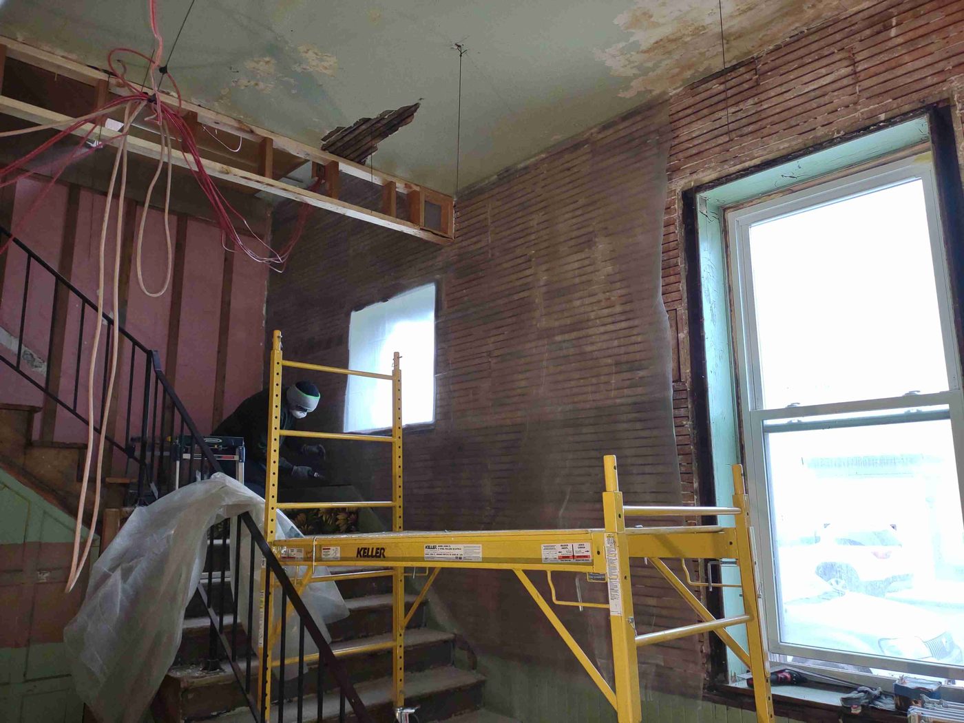 Historic interior — Peppers Structural project